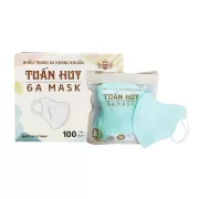 Khẩu Trang 6A Mask Tuấn Huy Xanh Ngọc